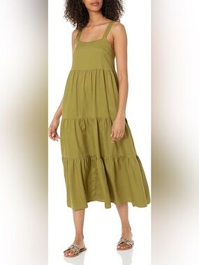 The Drop Britt Tiered Maxi Dress
